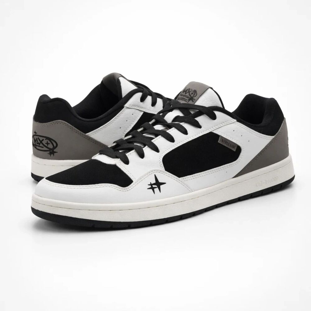 K1X Sweep GK Sneakers Mens US 11 White Black Brown Low Top Streetwear